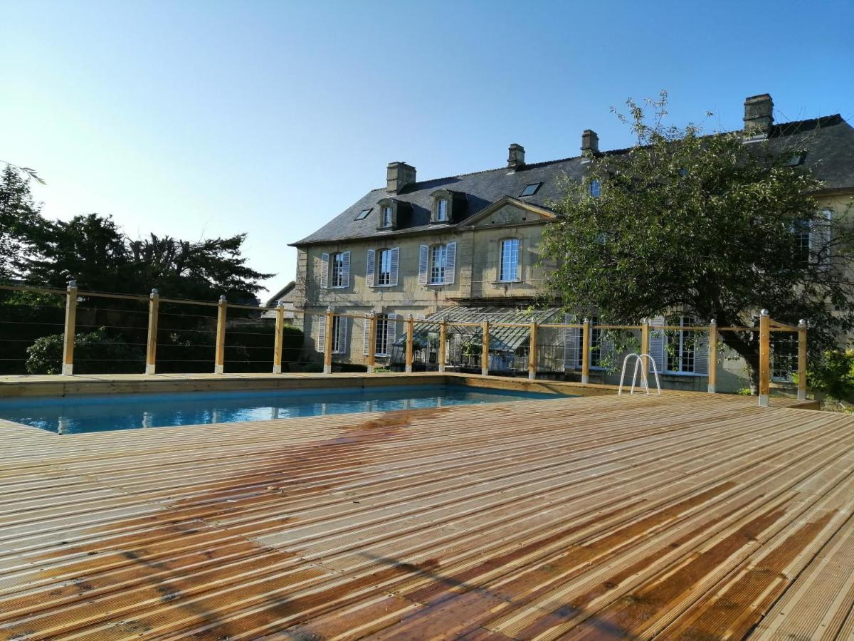 Bed & Breakfast Chateau Les Cedres Bretteville-l'Orgueilleuse Kültér fotó