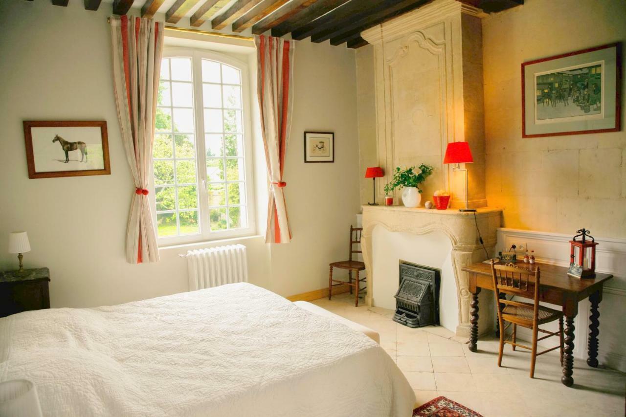 Bed & Breakfast Chateau Les Cedres Bretteville-l'Orgueilleuse Kültér fotó