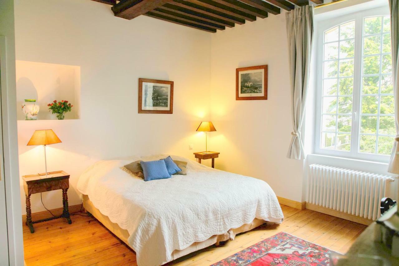 Bed & Breakfast Chateau Les Cedres Bretteville-l'Orgueilleuse Kültér fotó